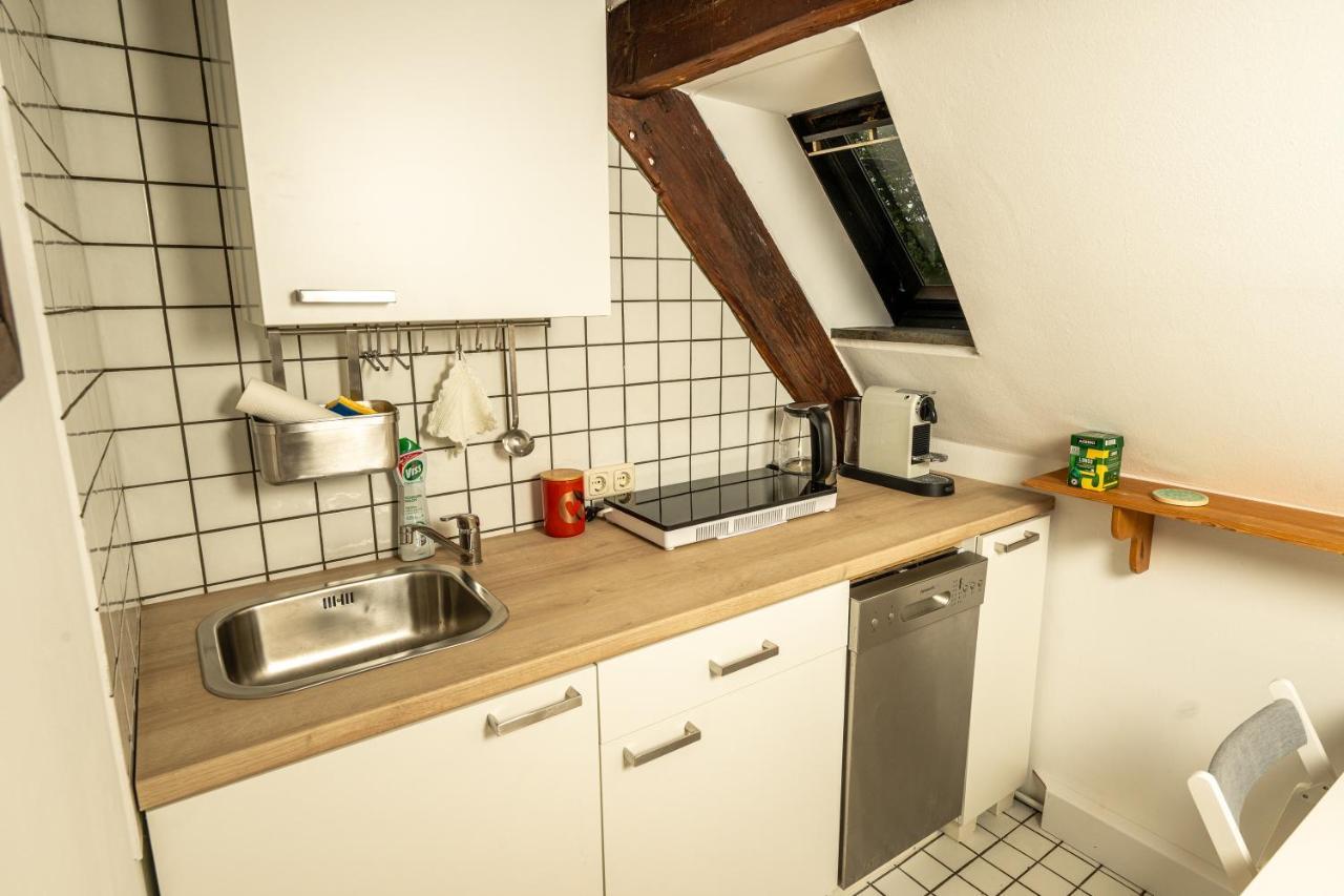 Ferienwohnung Feierabend Im Gruenen Haan Exterior foto